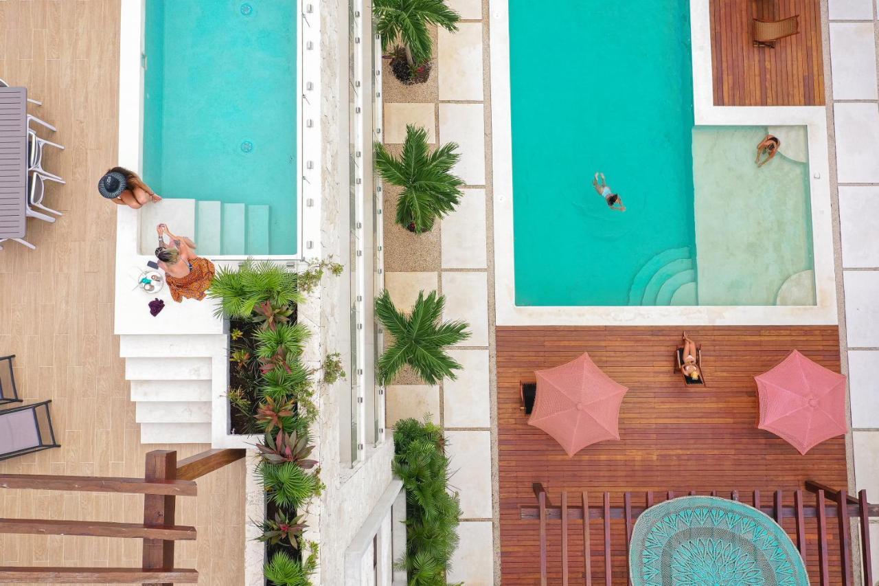 Apartment And Penthouse Blue Luxury Kukulkan Тулум Экстерьер фото