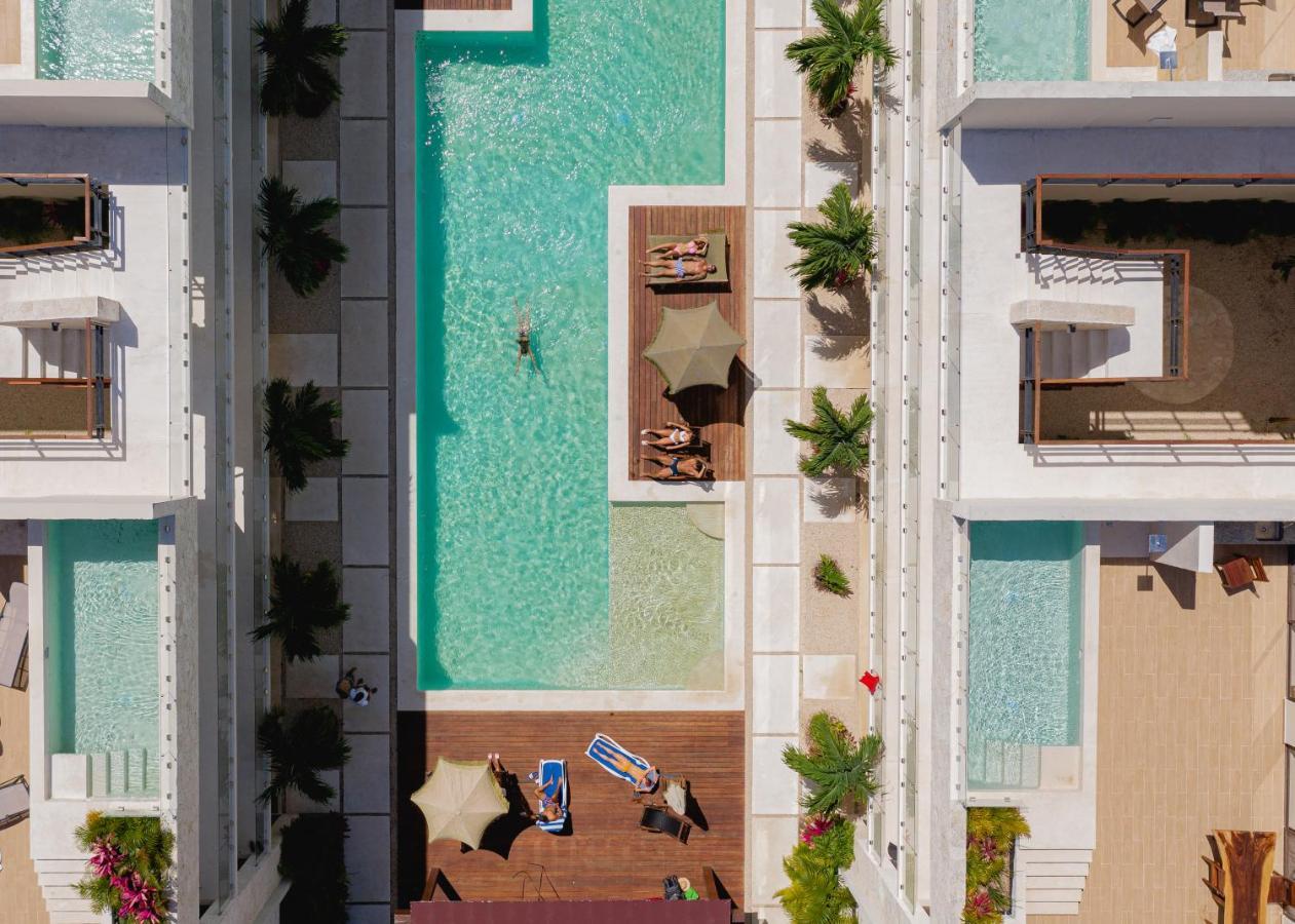 Apartment And Penthouse Blue Luxury Kukulkan Тулум Экстерьер фото