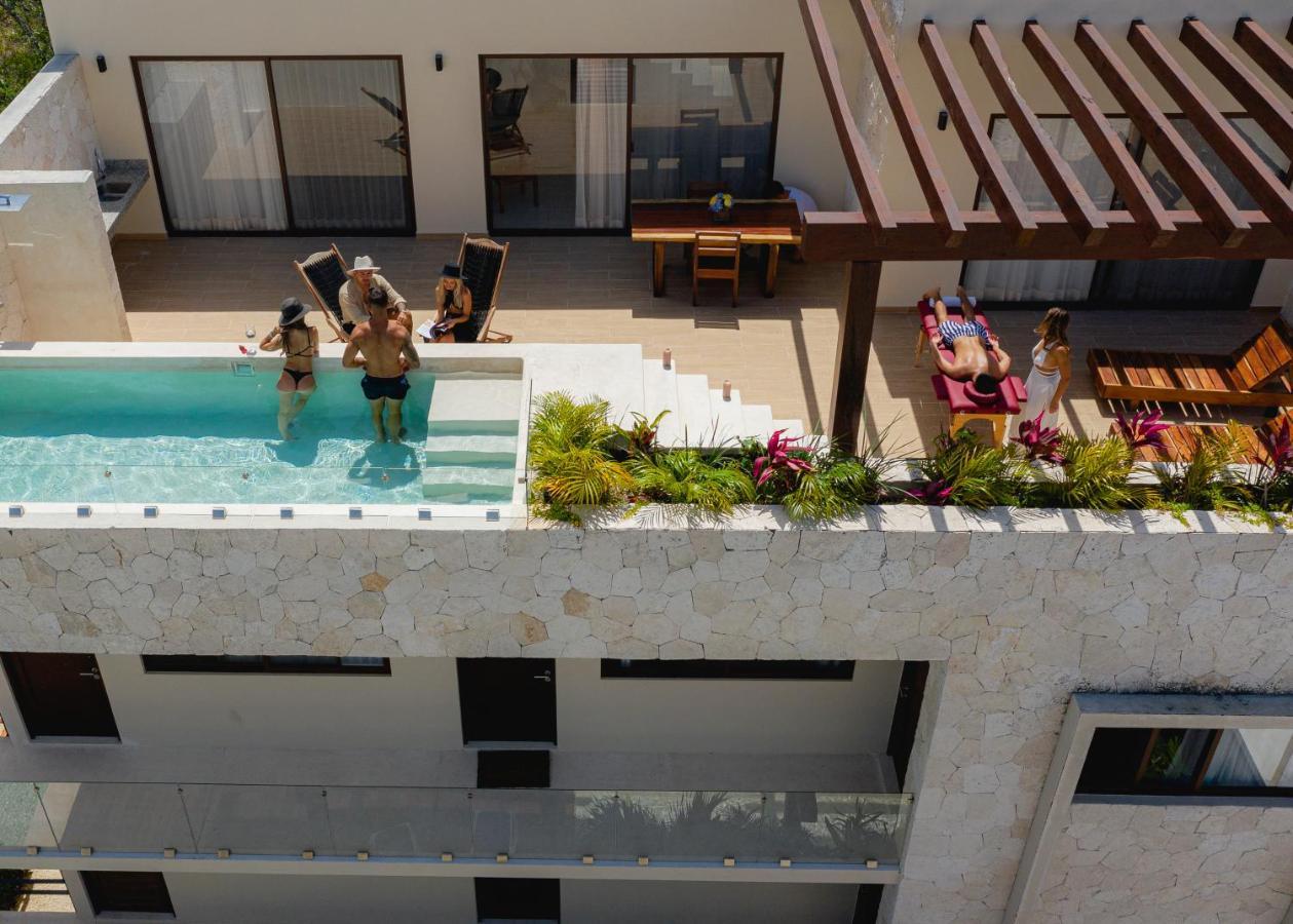 Apartment And Penthouse Blue Luxury Kukulkan Тулум Экстерьер фото
